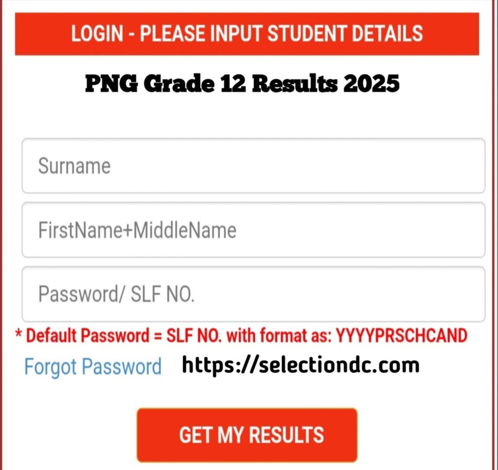 PNG Grade 12 Results 2025