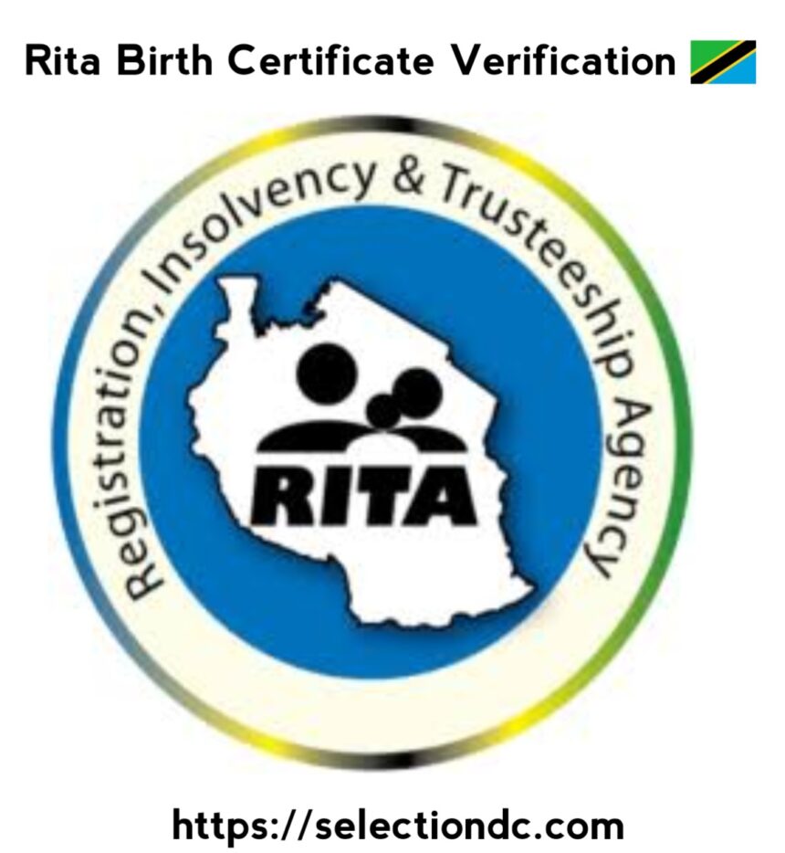 RITA birth certificate verification