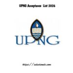 UPNG Acceptance List 2026