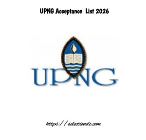 upng acceptance list 2026 upng acceptance list 2026