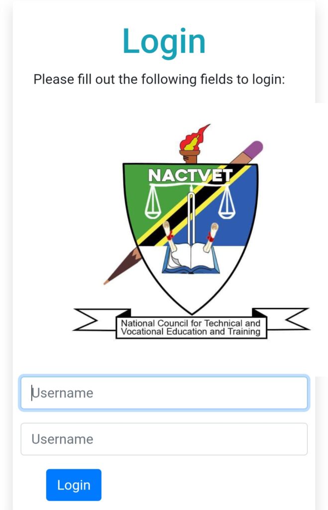 Nacte Verification NACTVET