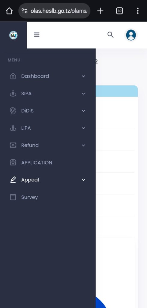 OLAMS HESLB login account login password