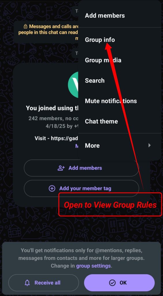 Malaya WhatsApp group links TZ