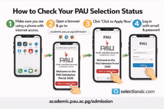 PAU Selection List 2026